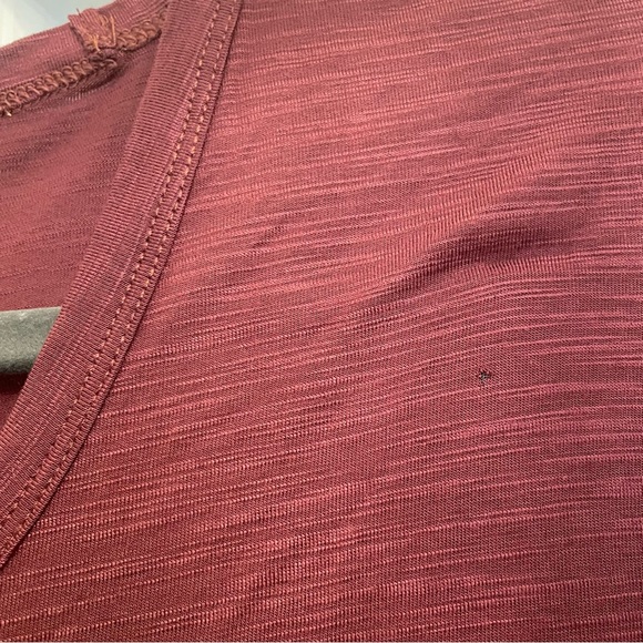 Luxe Long Sleeve Voop Neck Tunic T-Shirt - NEW! - Picture 4 of 4